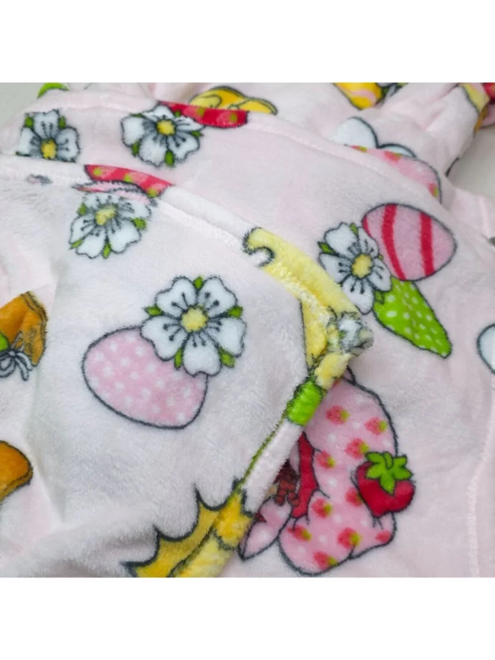 Strawberry Shortcake Kids Plush Throw Blanket 50